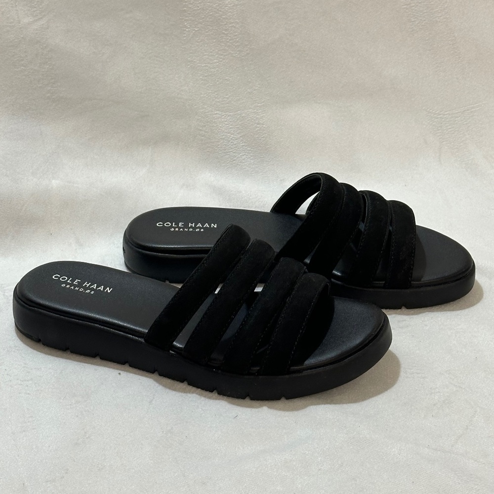 Cole Haan Grand OS Zerogrand Multi Strap Slide Sandal